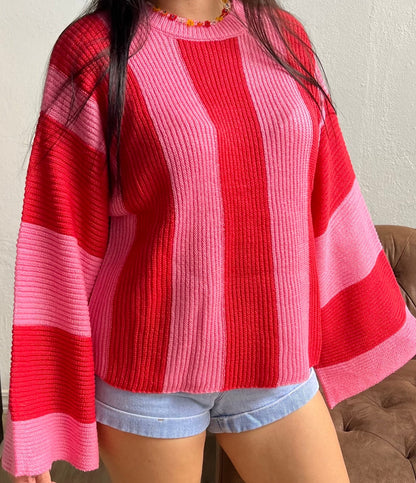 DUO SWEATER TOP