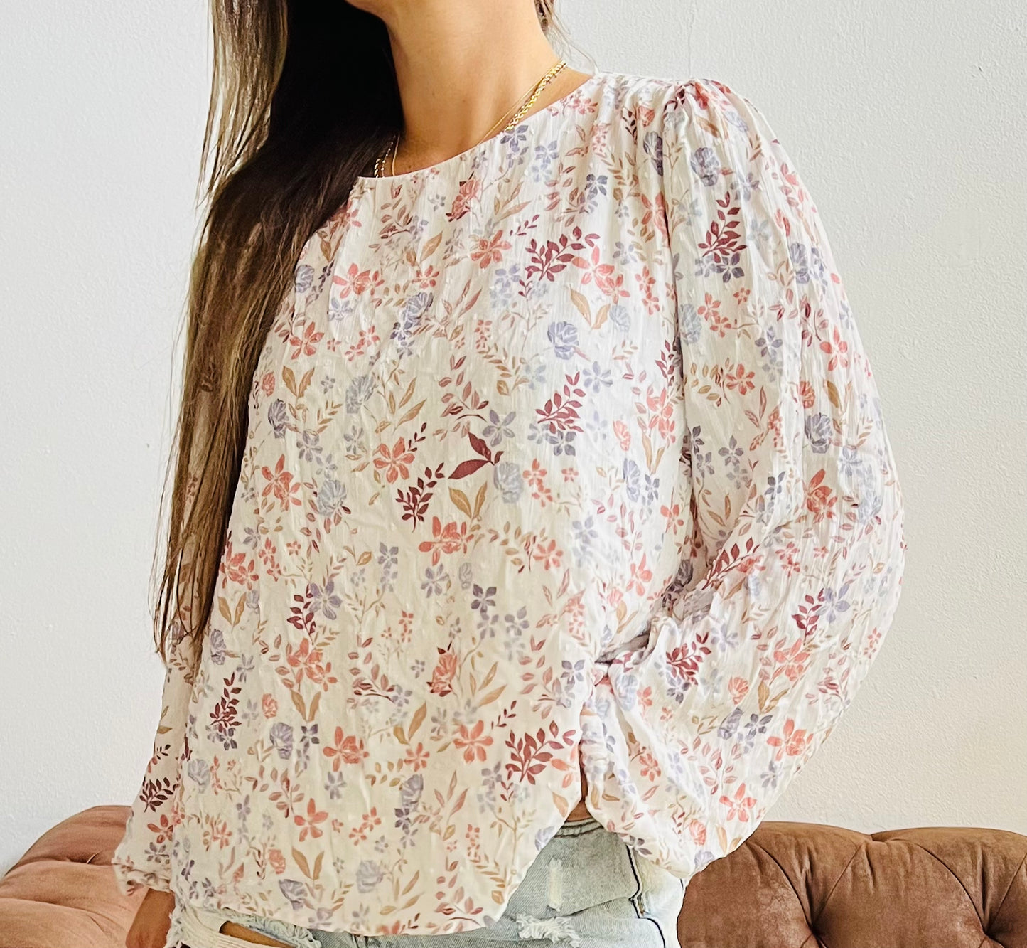 CLAIRE FLORAL TOP