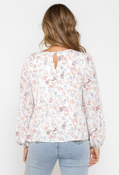 CLAIRE FLORAL TOP