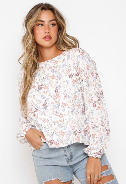 CLAIRE FLORAL TOP