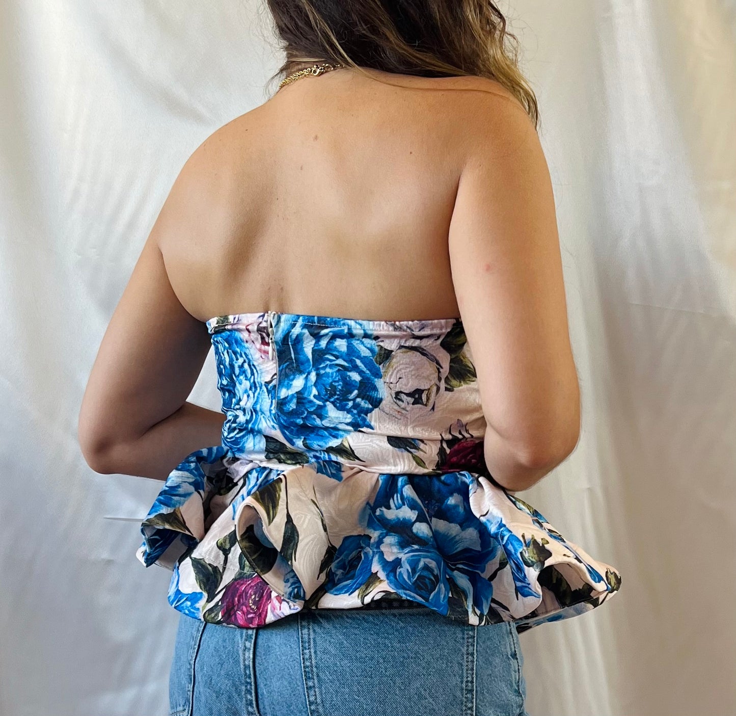 VERSALLES FLORAL TOP