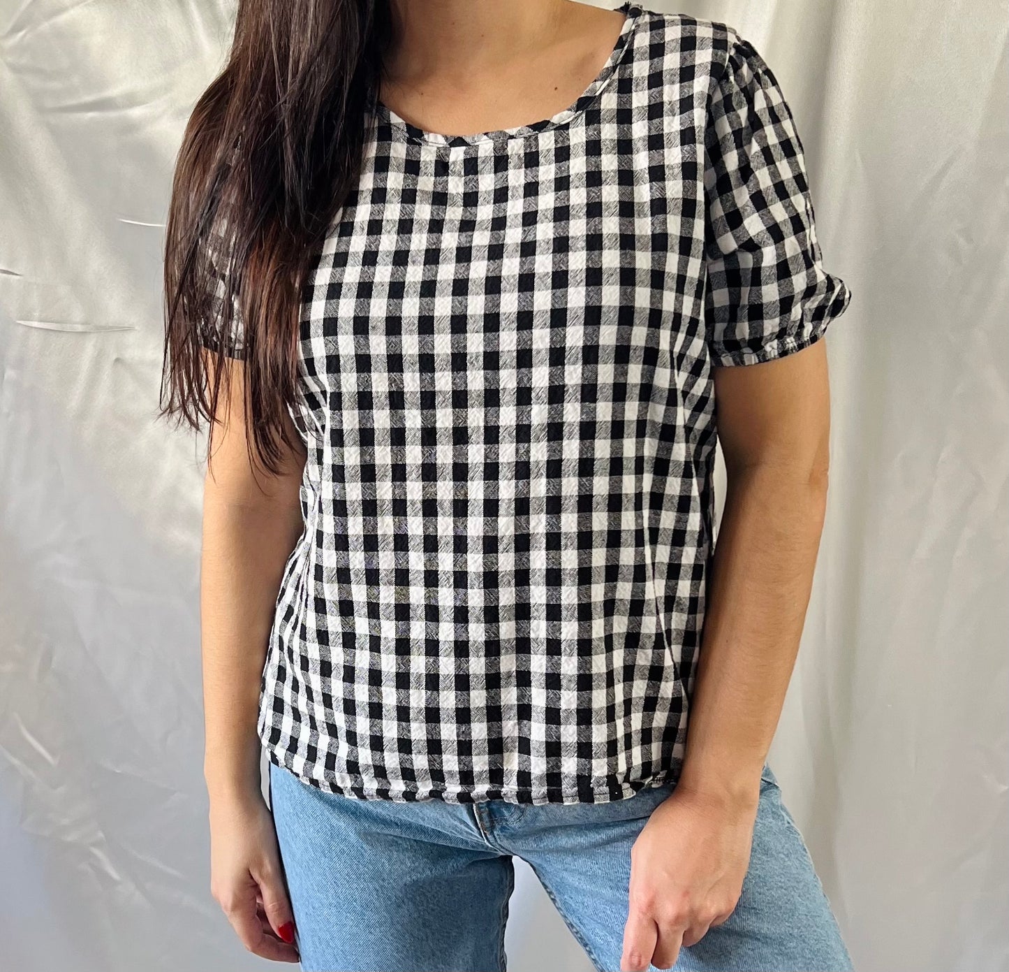 THRIFT - GINGHAM TOP