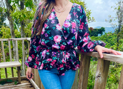 LUNA FLORAL TOP