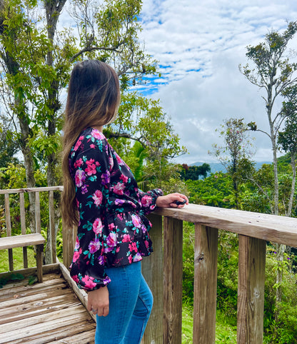 LUNA FLORAL TOP