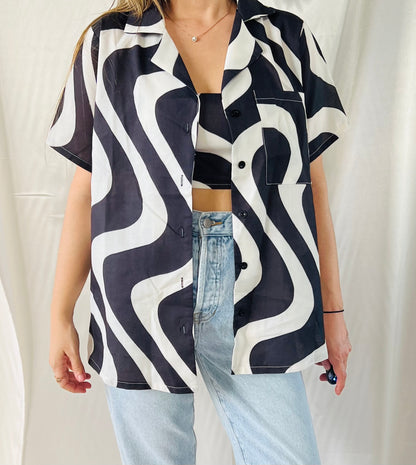 B&W RETRO TOPS SET