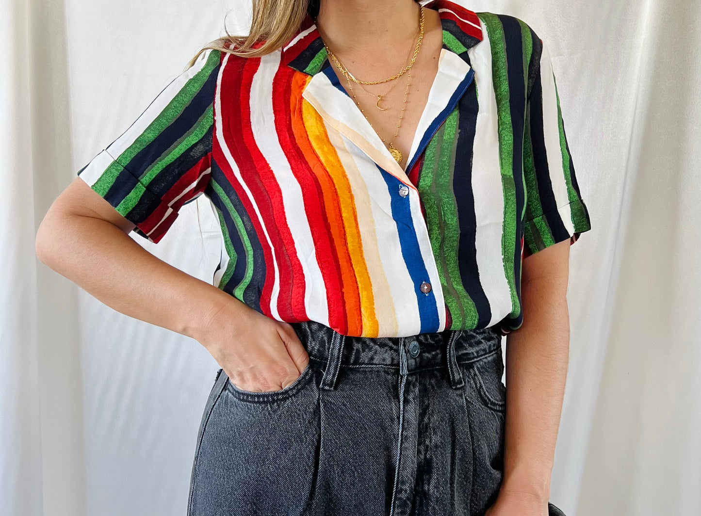 RETRO STRIPES TOP