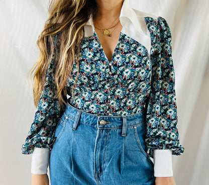 THRIFT - AMELIA FLORAL TOP