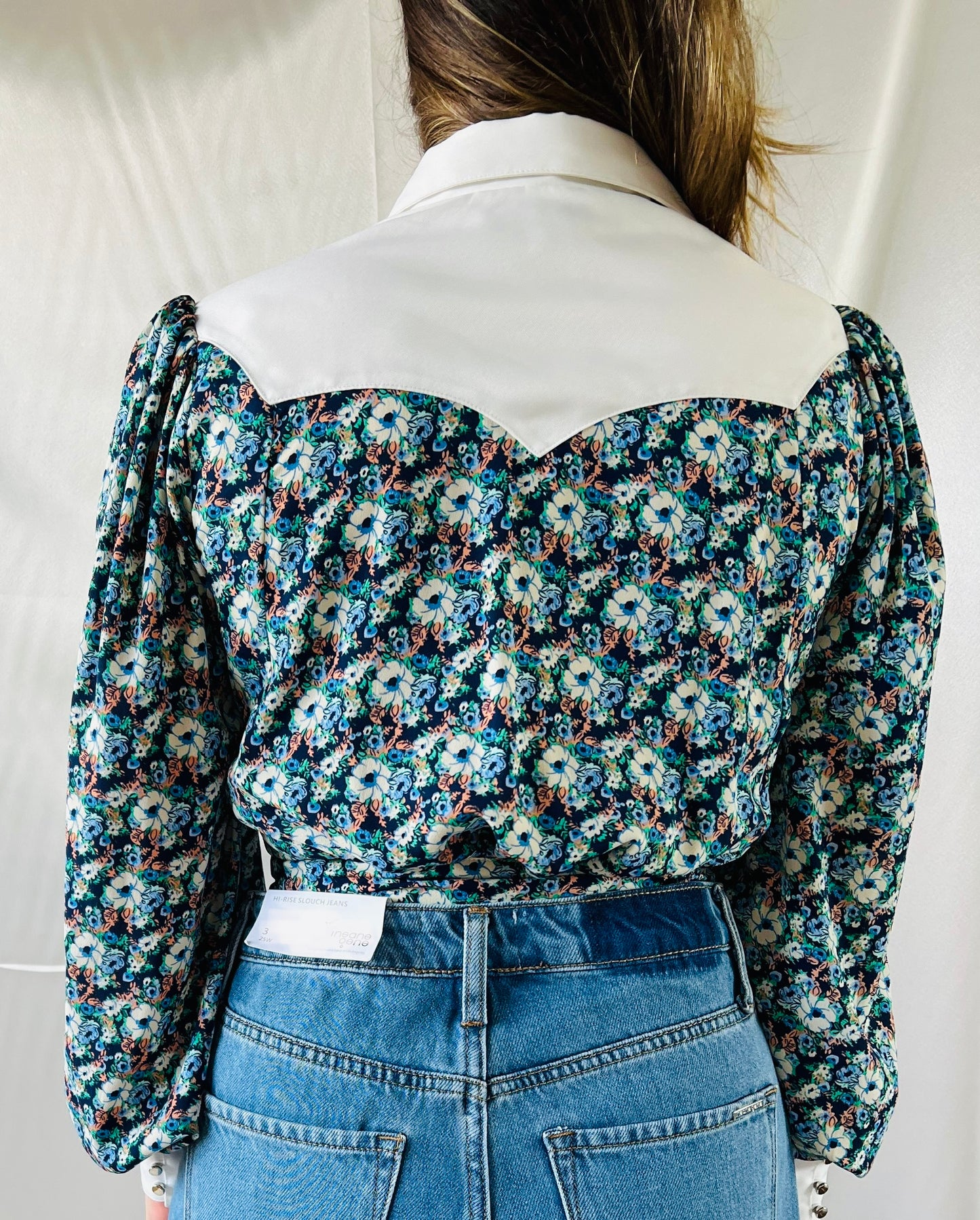 THRIFT - AMELIA FLORAL TOP