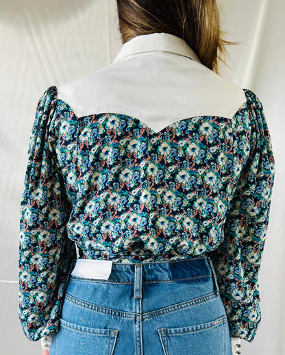 THRIFT - AMELIA FLORAL TOP