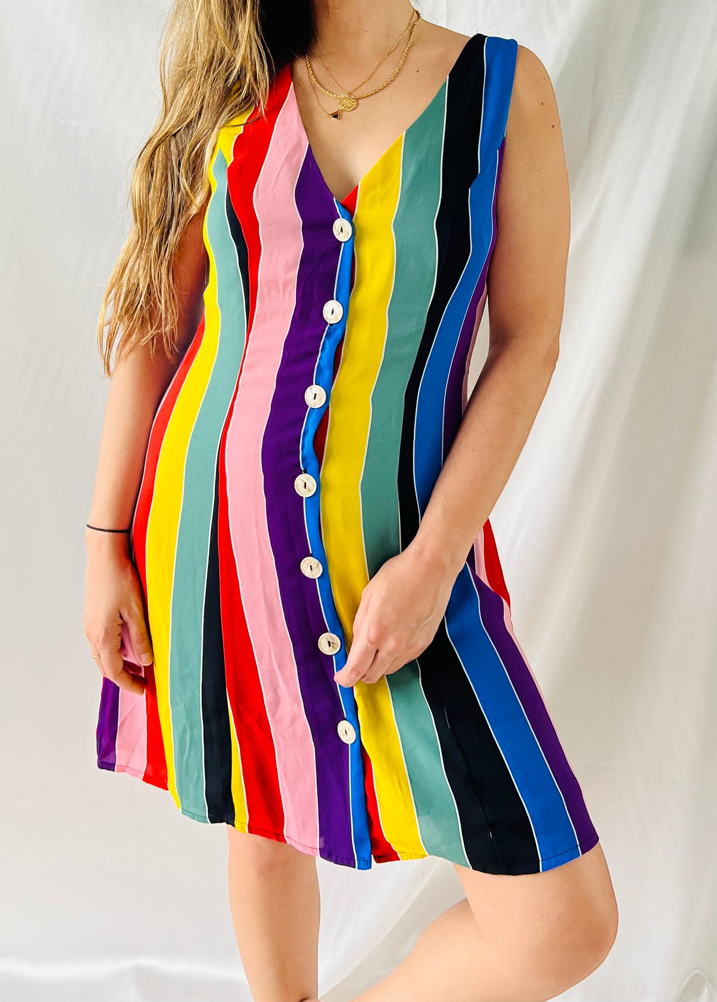 THRIFT - RAINBOW DRESS