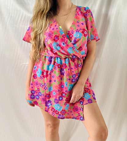 PINK COLADA ROMPER