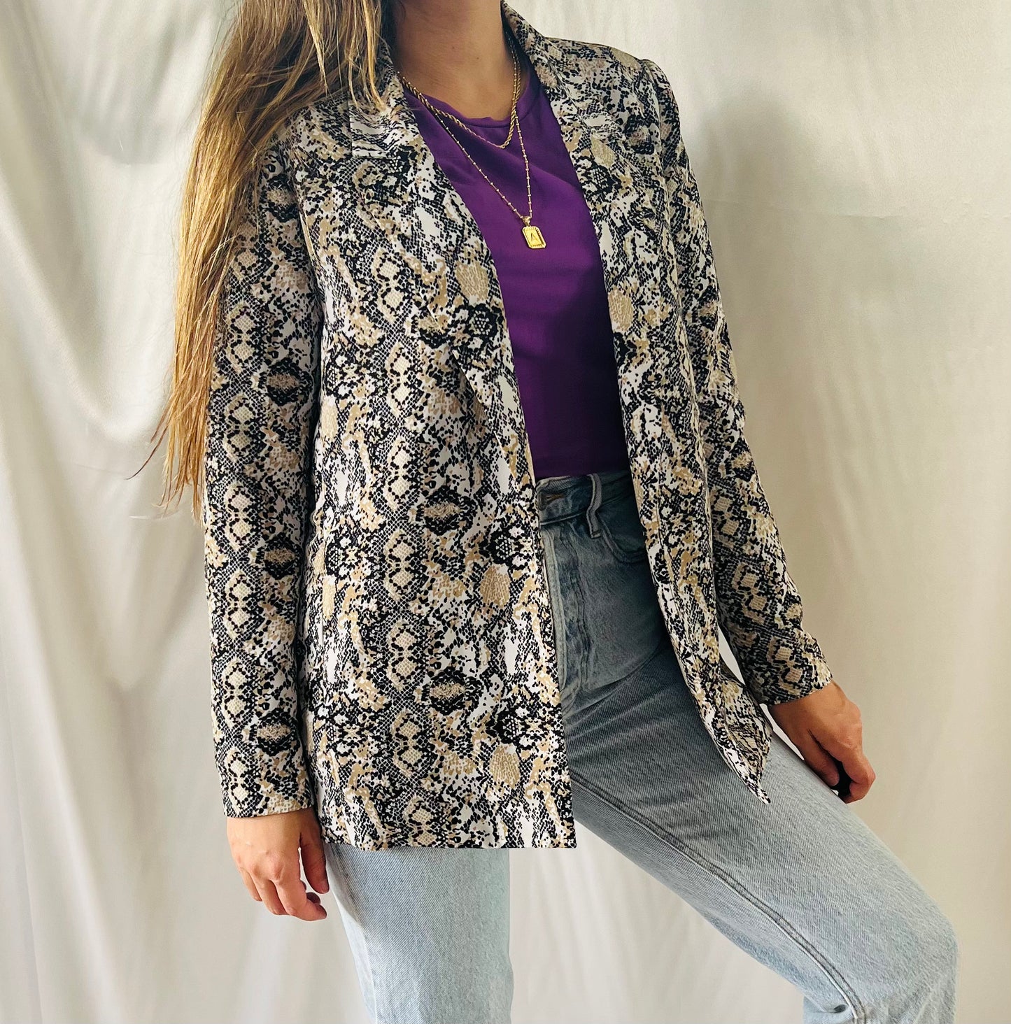 THRIFT - SNAKE BLAZER