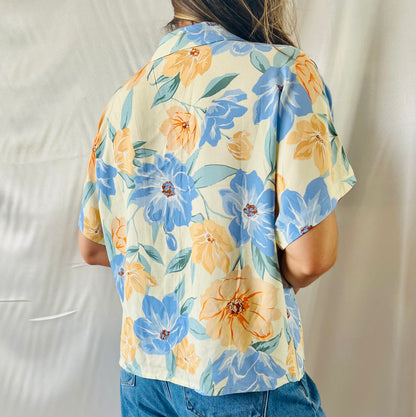 OAHU FLORAL TOP