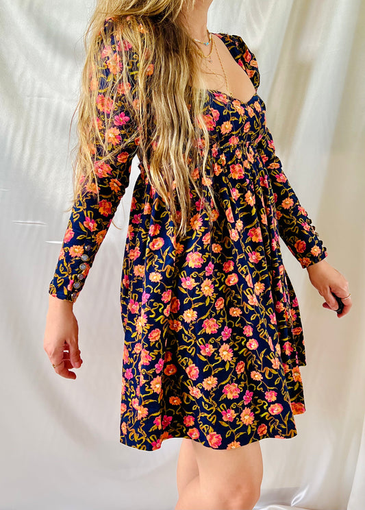 THIRFT - AURORA FLORAL DRESS