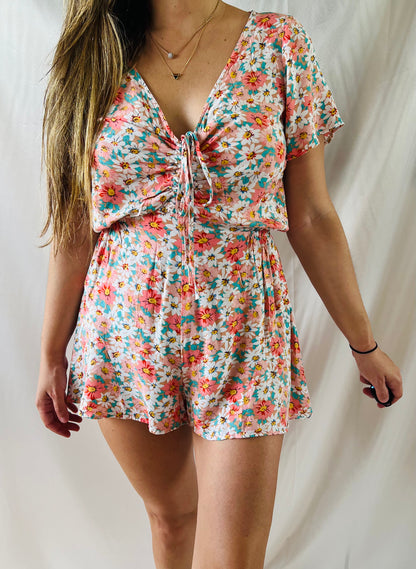 THRIFT - DAISY FIELD ROMPER