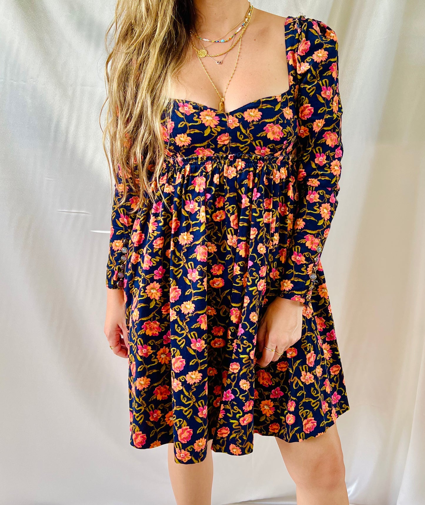 THIRFT - AURORA FLORAL DRESS