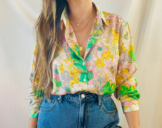 CAMPOS BUTTON-DOWN TOP