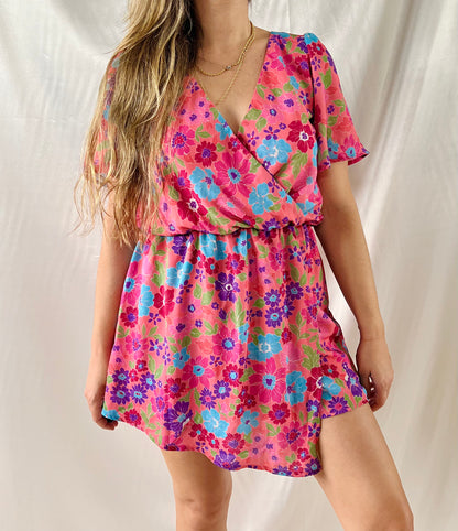 PINK COLADA ROMPER