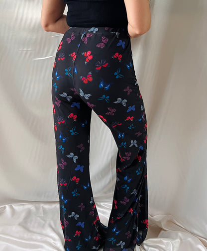 BUTTERFLY MESH PANTS